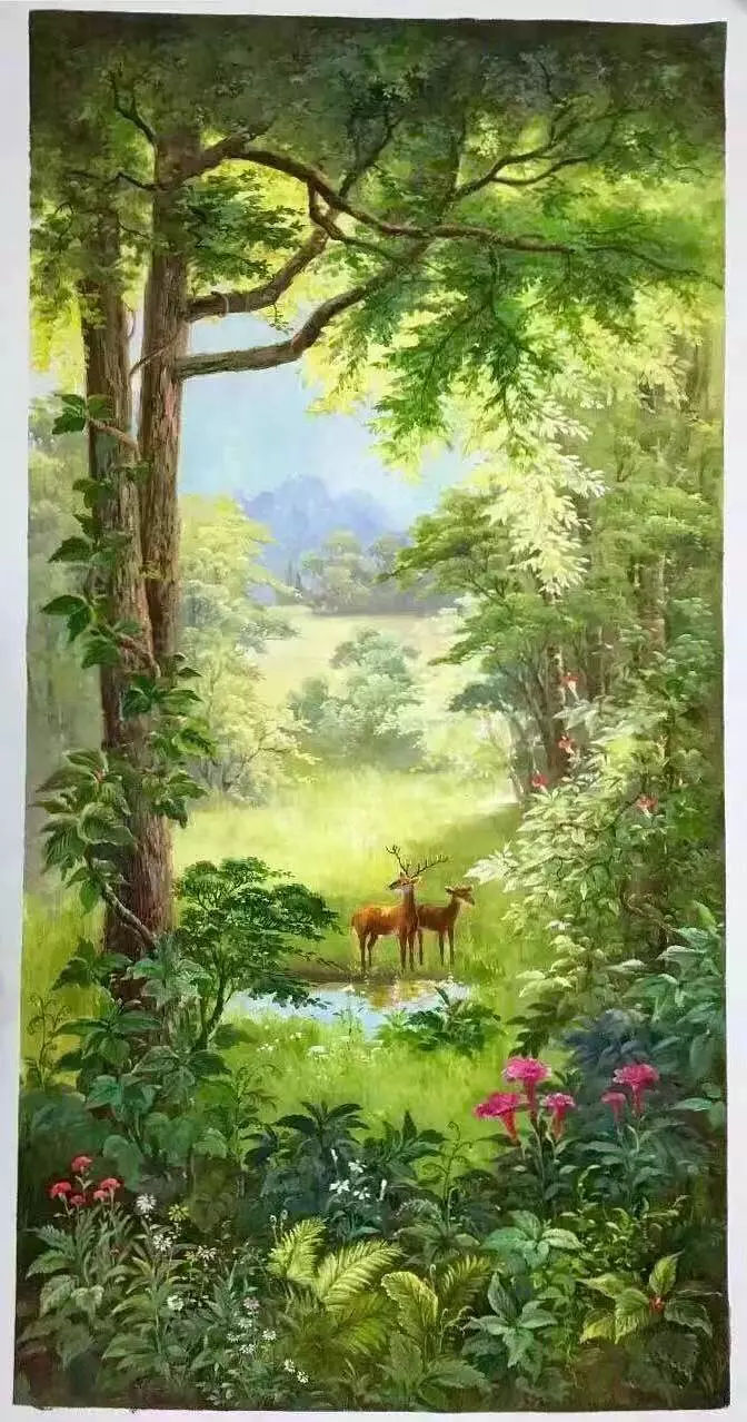 清代画家方士庶绘画作品欣赏