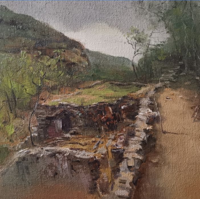 《艺展中国》陆凤翔2019山西平县写生油画作品展