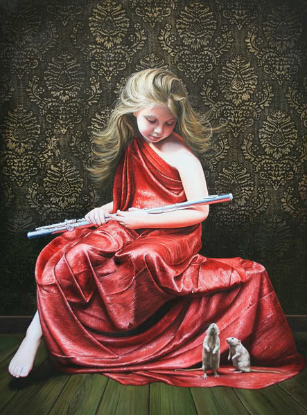 冷军又遇强劲的挑战对手,把艺术当插画玩,油画水平达到世界级别