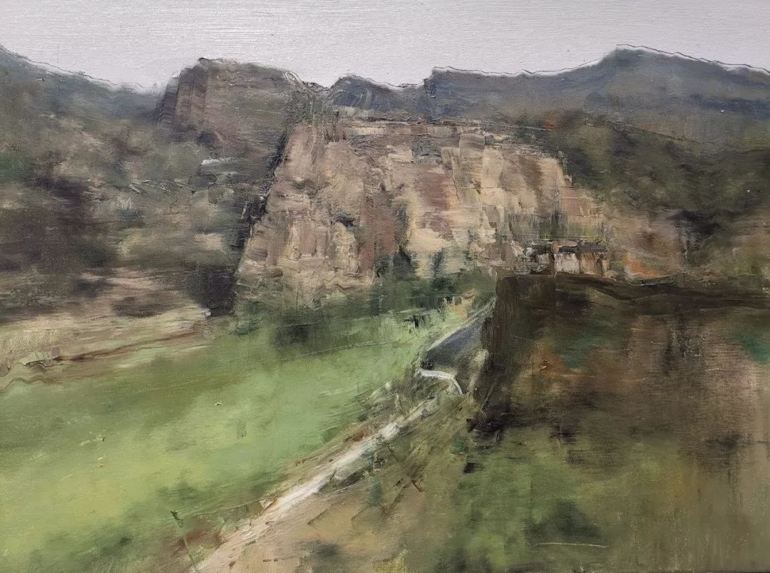 《艺展中国》陆凤翔2019山西平县写生油画作品展