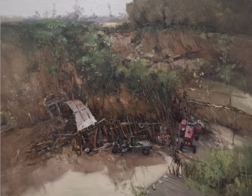 《艺展中国》陆凤翔2019山西平县写生油画作品展
