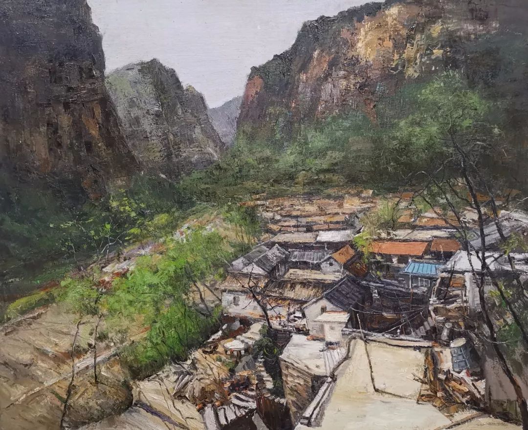《艺展中国》陆凤翔2019山西平县写生油画作品展