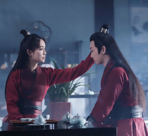 《陈情令》孟子义因戏份被骂,她的红衣造型不输叶红鱼穆念慈