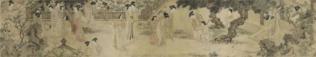 把古画放大了看,笑到肚子疼