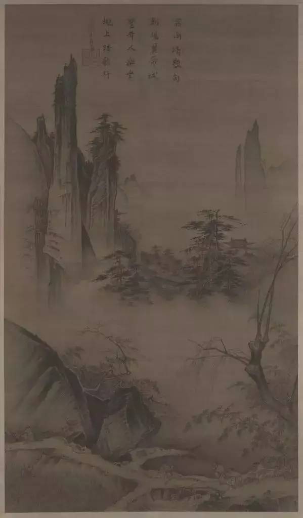 把古画放大了看,笑到肚子疼