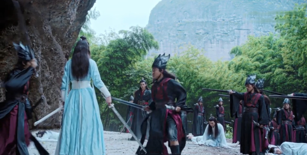 《陈情令》穿帮大合集!工作人员穿短袖露馅,无人机飞上天
