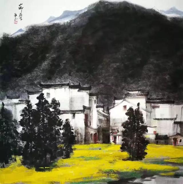 写意江南——王辰光水墨民居系列作品欣赏