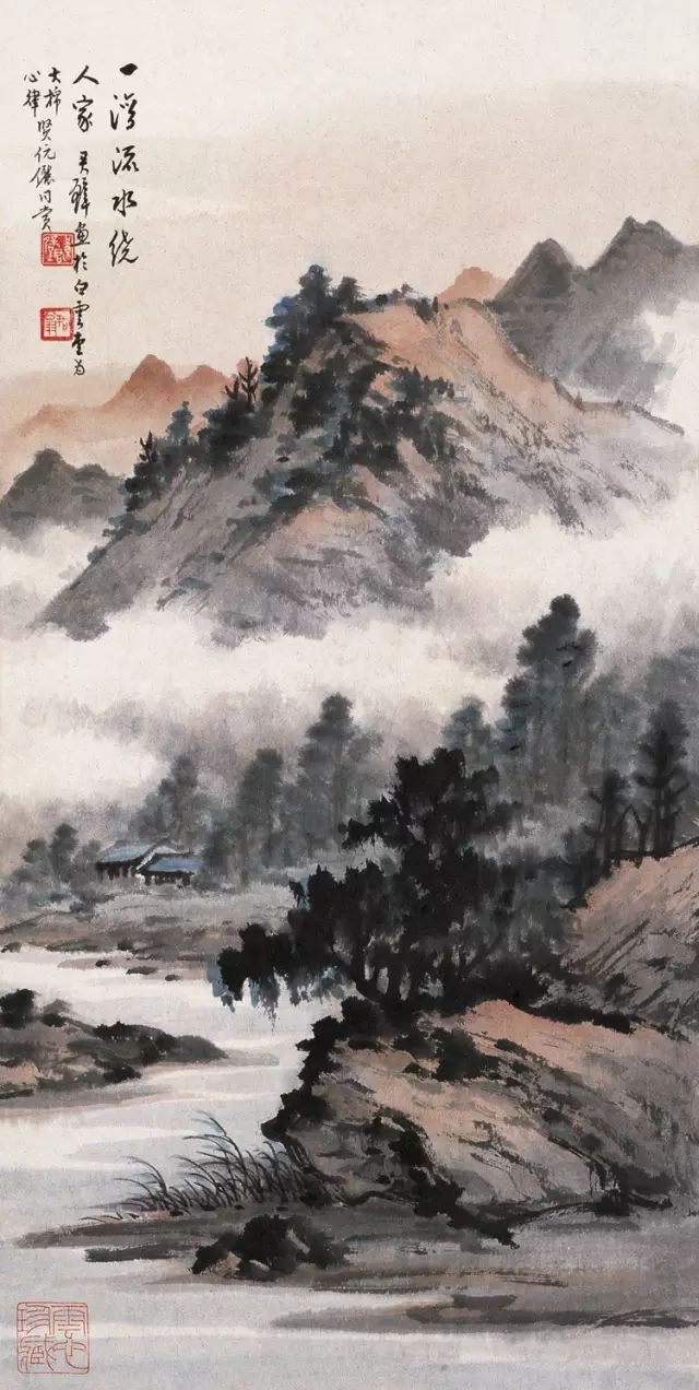 中外名人 ▏艺术欣赏 黄君璧:与张大千、溥心畲合称“渡海三家”!