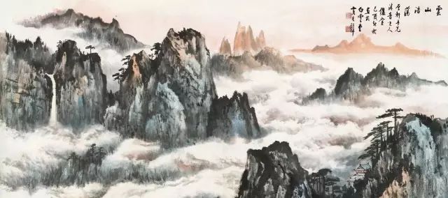 中外名人 ▏艺术欣赏 黄君璧:与张大千、溥心畲合称“渡海三家”!