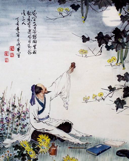李白26岁在他乡看到月亮,写了一首20字唐诗,传承千年而不衰