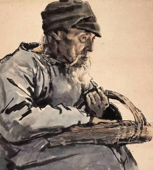 课本里的杜甫是他的自画像,水墨画堪称一绝,功力不输徐悲鸿