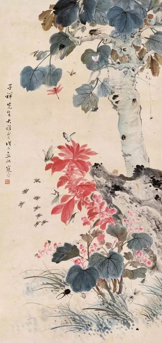 寒汀笔下鸟,天下到处飞