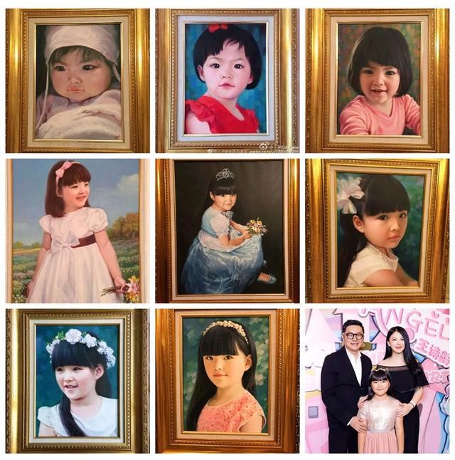 李湘晒女儿暑期新作品,王诗龄绘画功底扎实,才华洋溢