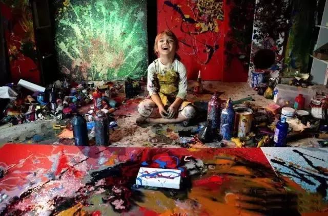 小画家们的开挂人生,小小年纪就身价百万,你们知道几个