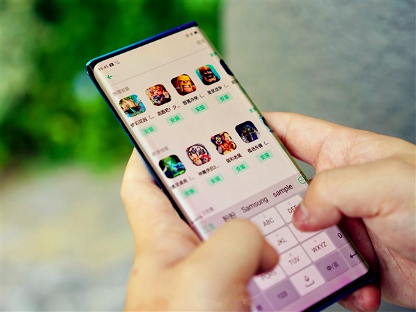 OPPO瀑布屏新机上手,近乎100%屏占比