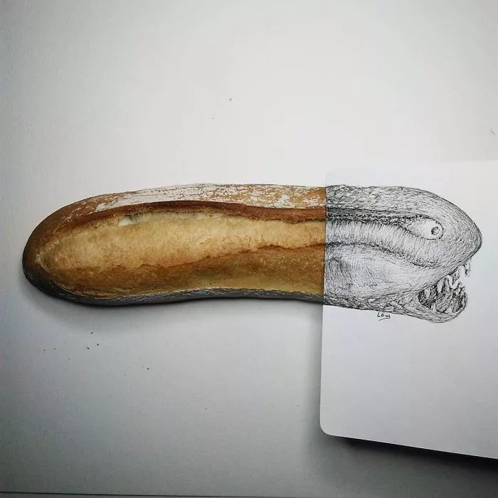 当绘画与实景完美结合,世界都变得有趣了