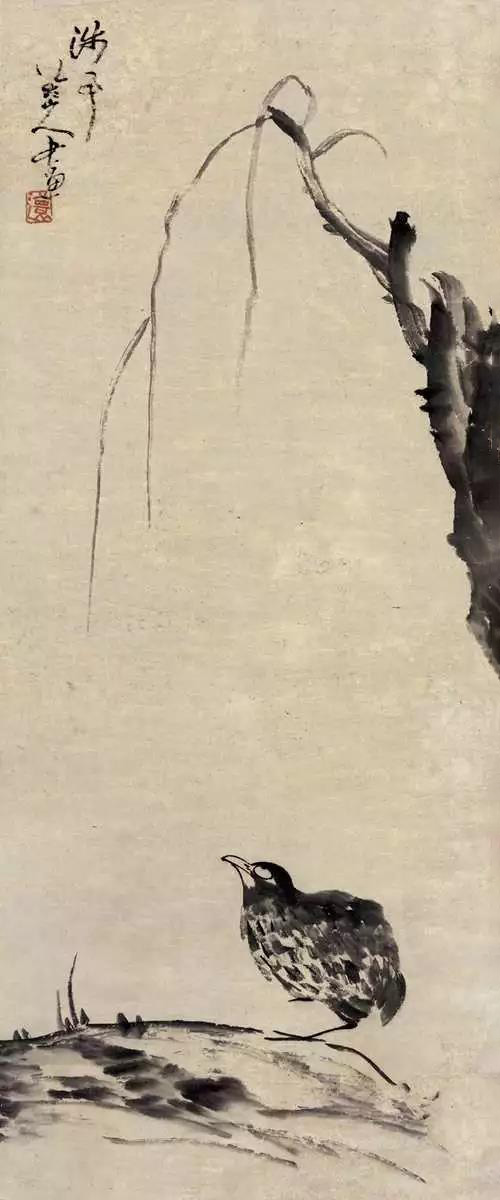 八大山人 :假如生活虐待了你,就翻它一个白眼