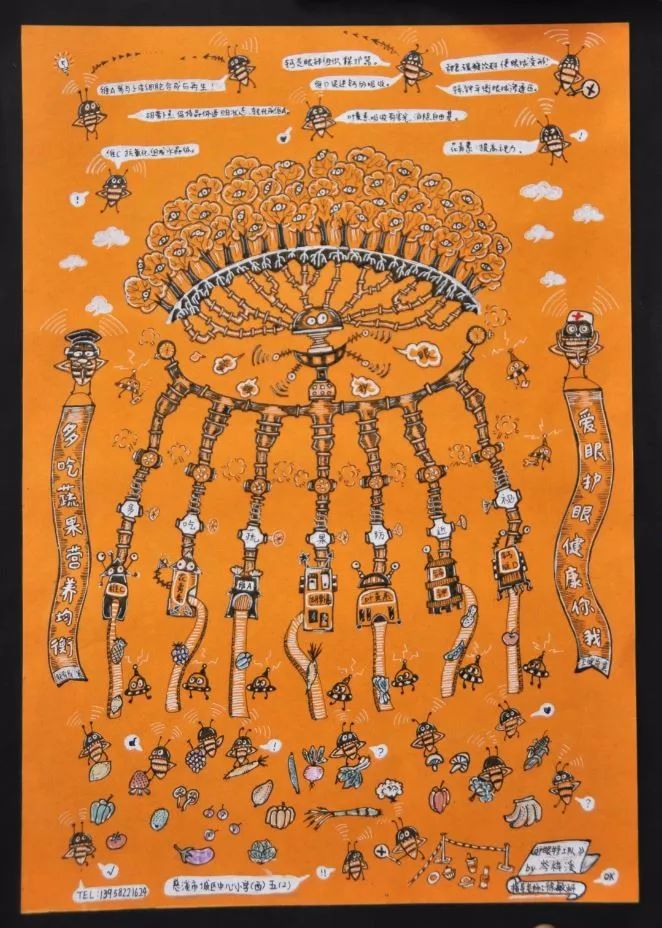 爱眼护眼!慈溪这些中小学生的绘画作品获奖啦!