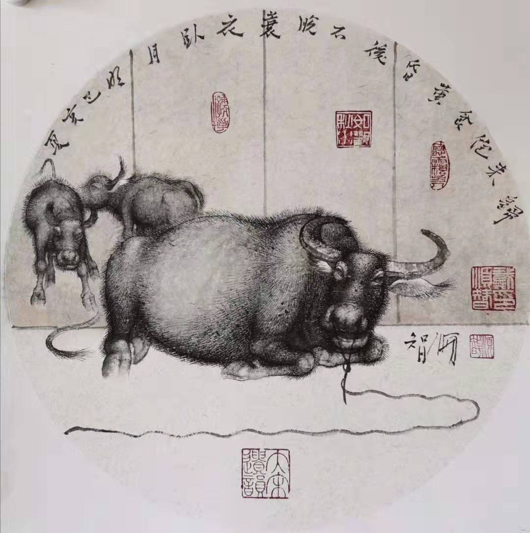中国画名家——画家戴顺智作品欣赏