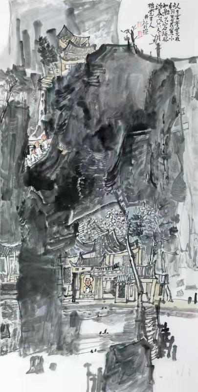 正大气象 · 笔墨禅意|著名画家孙本见