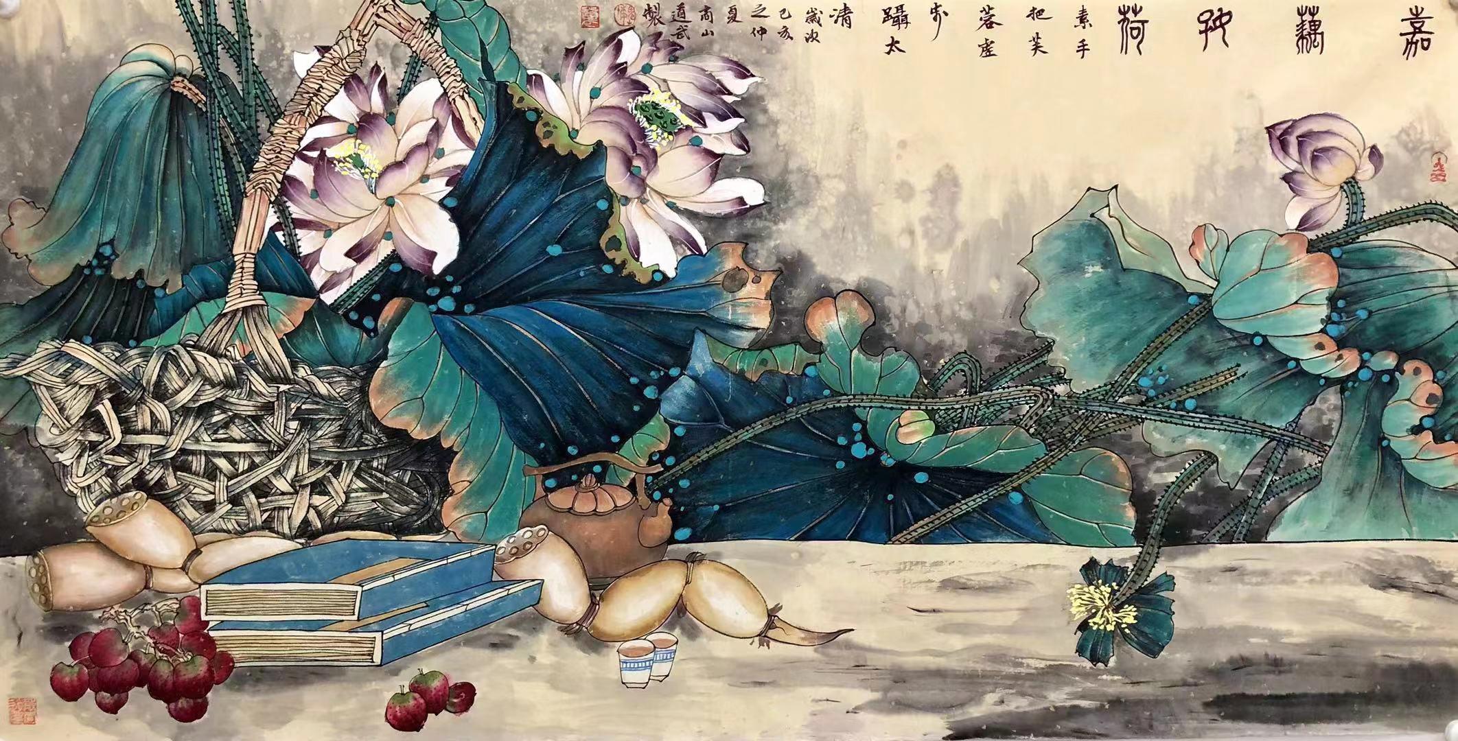 气韵生动是艺术作品的灵魂,只有达到了神似,画作才会整体传神