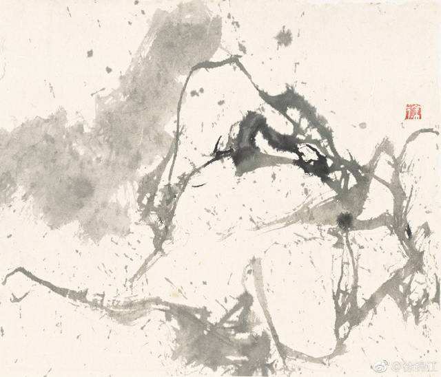 徐锦江新绘画作品造诣高,画鸭子有关山月风格,留白尽显真实力