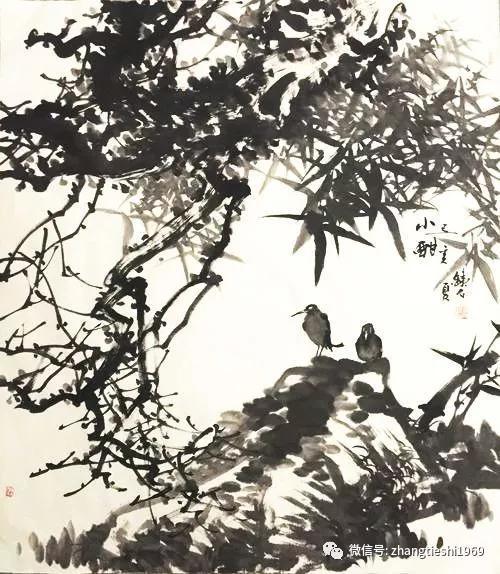 【书画名家】著名画家张铁石作品赏析