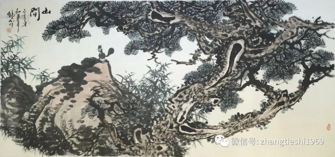 【书画名家】著名画家张铁石作品赏析