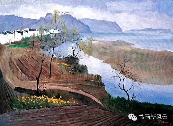 吴冠中的油画,美得像国画!