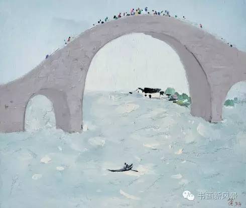 吴冠中的油画,美得像国画!