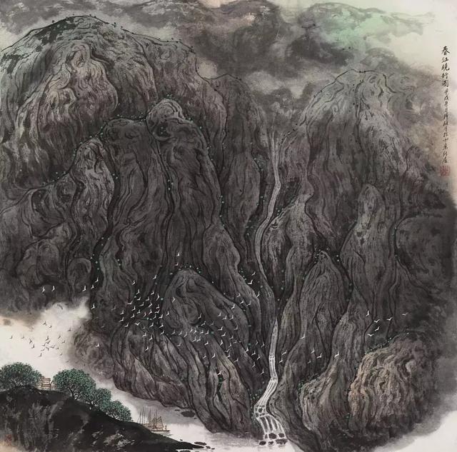 孙树梅国画作品欣赏