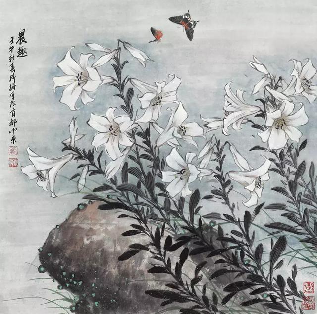 孙树梅国画作品欣赏