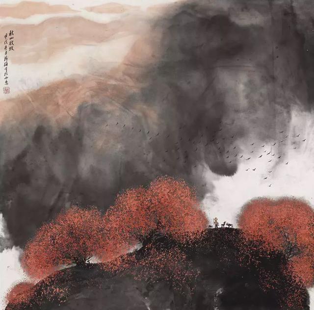 孙树梅国画作品欣赏