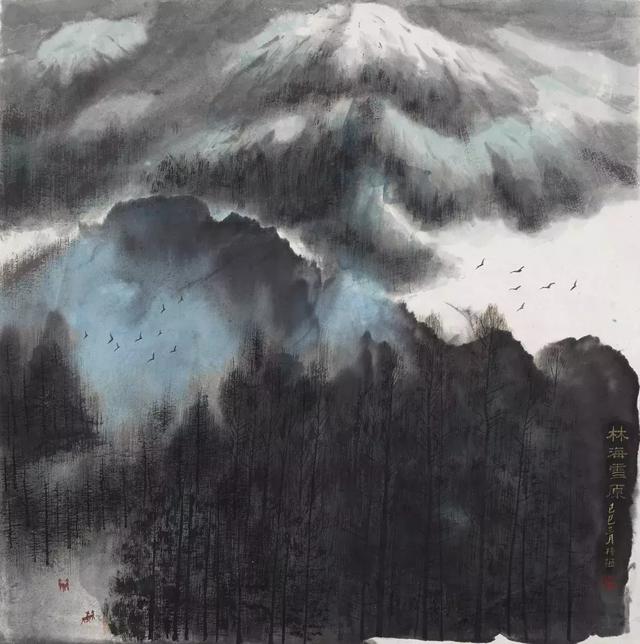 孙树梅国画作品欣赏