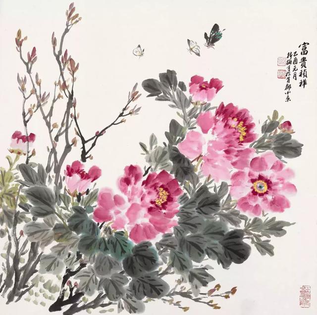 孙树梅国画作品欣赏
