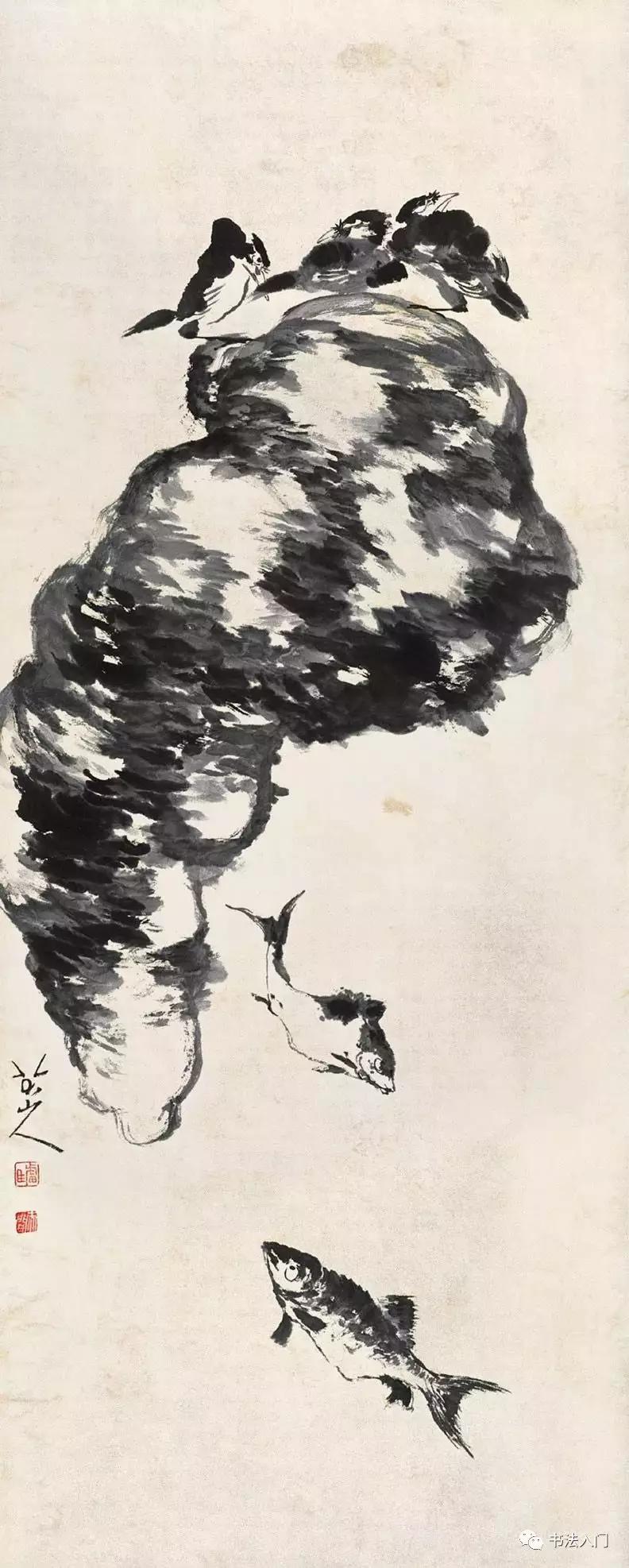 八大山人的鱼鸟,冷峻孤傲,是如何只剩“翻白眼”的?