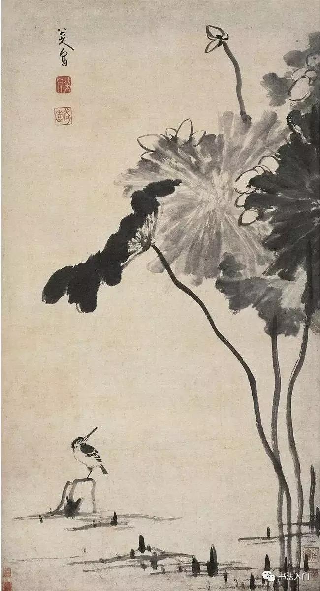 八大山人的鱼鸟,冷峻孤傲,是如何只剩“翻白眼”的?