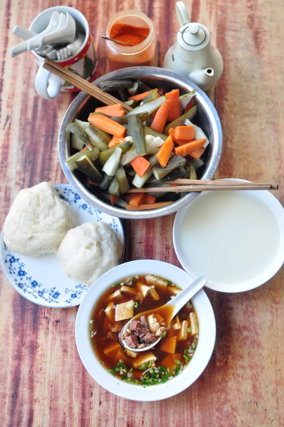 一碗浓郁的博山烩牛肉,胃回到了家乡,人也就回来了