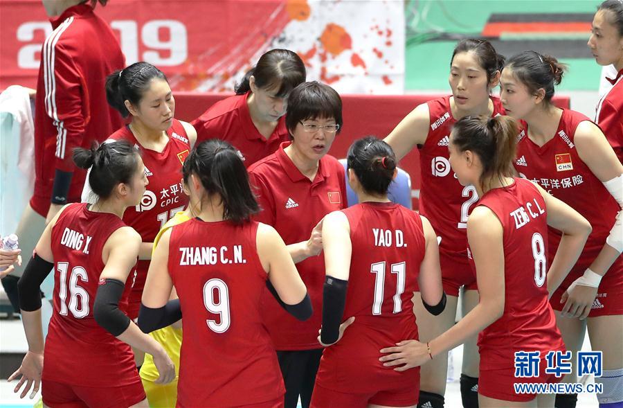 “双核”驱动 中国女排逆转巴西取世界杯六连胜