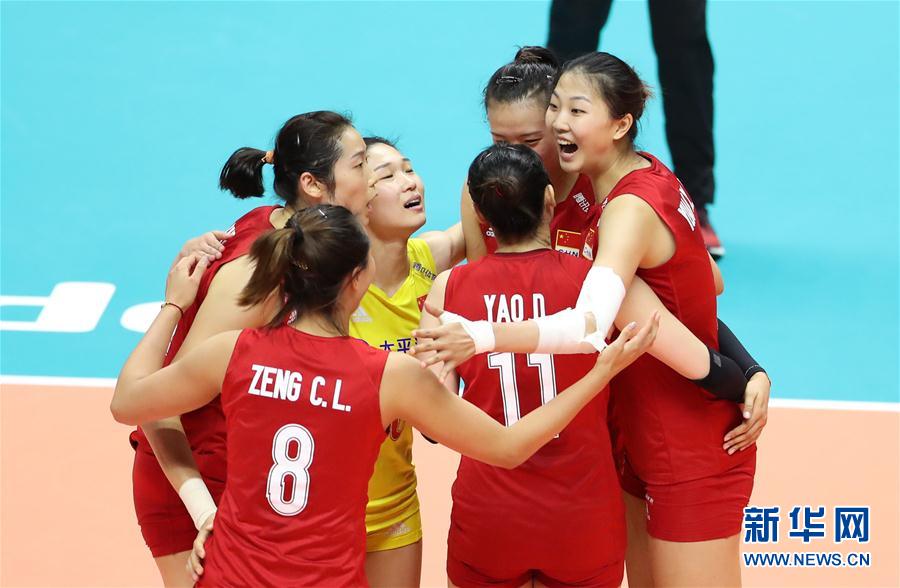 “双核”驱动 中国女排逆转巴西取世界杯六连胜