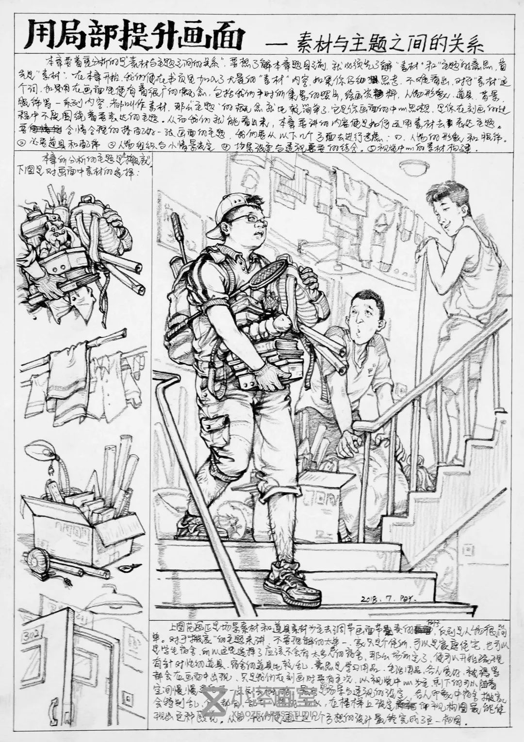 【北京小泽画室】速写主·教裴建皓