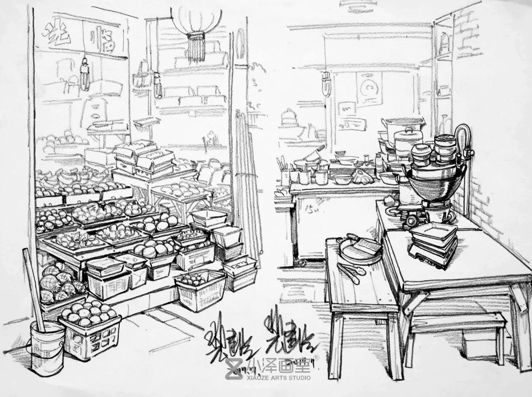 【北京小泽画室】速写主·教裴建皓