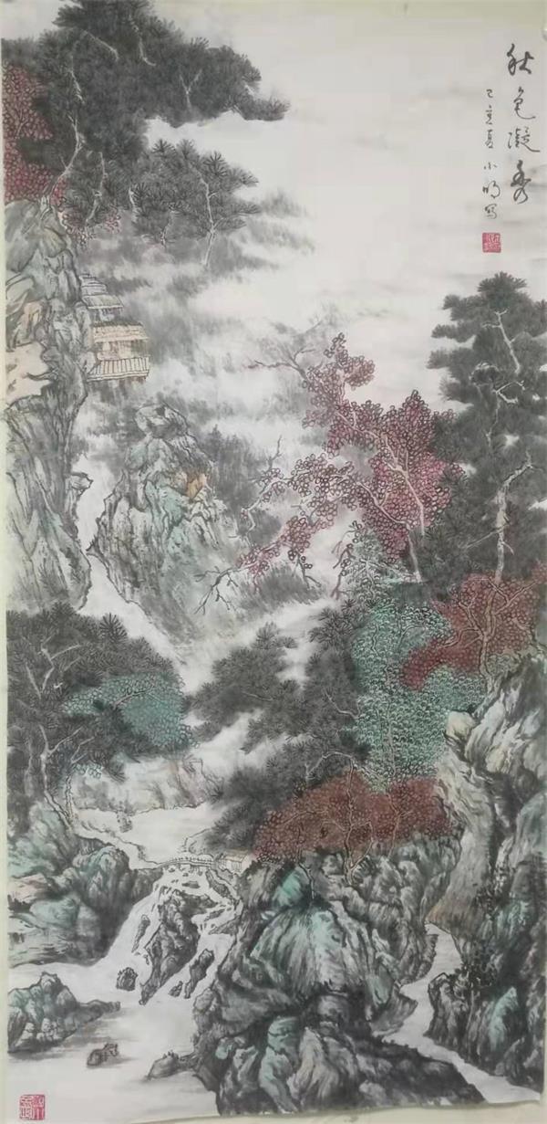 著名画家师小明——笔墨清爽·韵律悠长