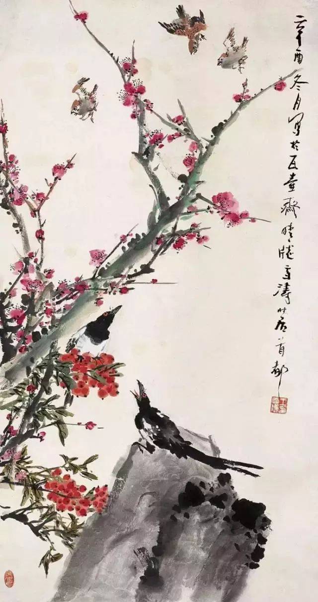中外名人 ▏艺术欣赏 王雪涛的花鸟艺术