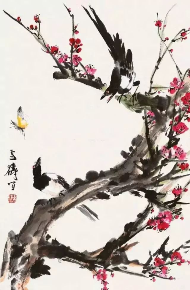中外名人 ▏艺术欣赏 王雪涛的花鸟艺术