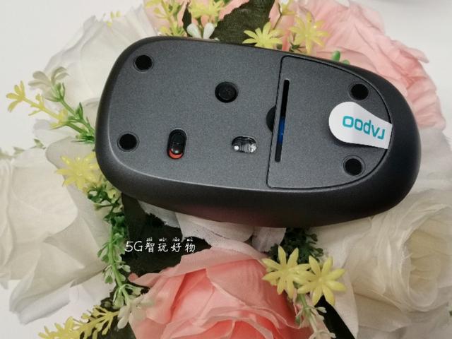 连3台设备的鼠标见过吗?小米众筹雷柏多模布艺无线鼠标,长见识