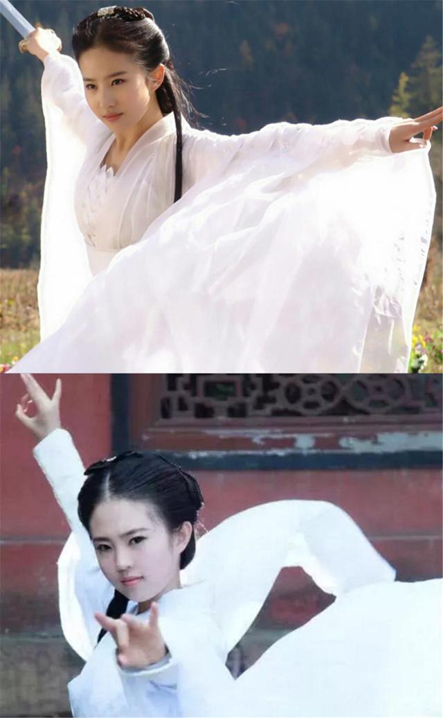 新版小龙女造型引发网友争议:这不是在演小龙女,是在演刘亦菲