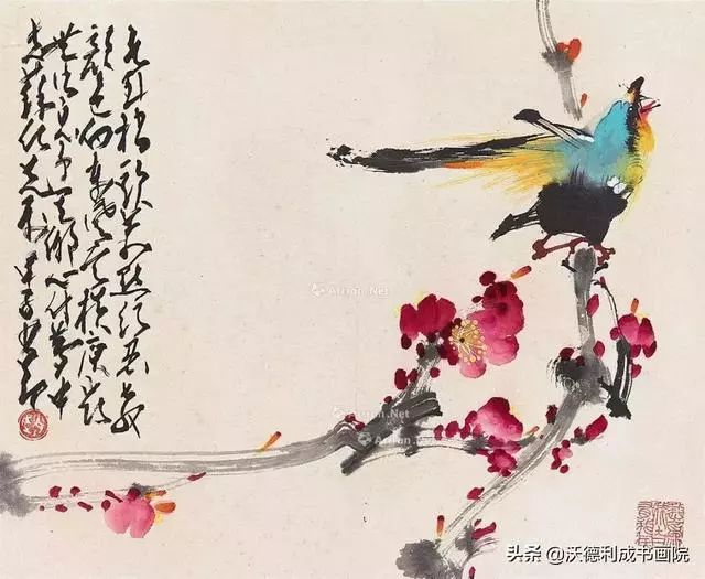赵少昂画春,最是热闹!