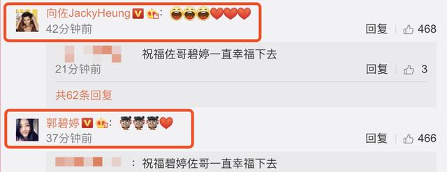 向太回应向佐郭碧婷吵架,帅锅节目组编的,晒照力证两人甜蜜无比