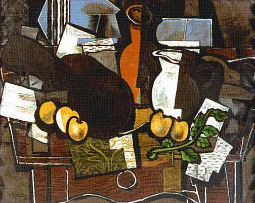 法国立体画派大师乔治·布拉克(Georges Braque)